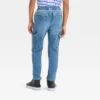 Boys' Super Stretch Relaxed Tapered Pull-On Cargo Pants - Cat & Jack™
