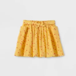 Girls' Tie-Waist Floral Skirt - Cat & Jack™ Yellow 5 Girls' Tie-Waist Floral Skirt - Cat & Jack™ Yellow -CAT & JACK Shop GUEST 00ab4ea2 c900 43ea b60b d6a0174cb125