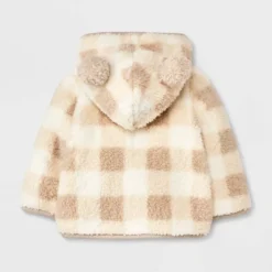 Baby Faux Fur Shearling Jacket - Cat & Jack⢠Off-White