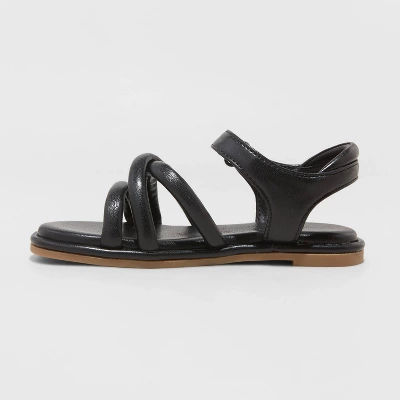 Toddler Girls' Kari Ankle Strap Sandals - Cat & Jack™ 1 Toddler Girls' Kari Ankle Strap Sandals - Cat & Jack™