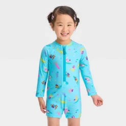 Toddler Girls' Sealife One Piece Swimsuit - Cat & Jack™ Turquoise Blue 5 Toddler Girls' Sealife One Piece Swimsuit - Cat & Jack™ Turquoise Blue -CAT & JACK Shop GUEST 146057d6 c3e1 42ab 9c0b acc1e9e5b544