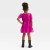 Toddler Girls' Dress - Cat & Jack™ Magenta Pink