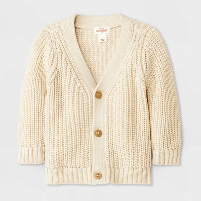 Baby Front-Button Cardigan - Cat & Jack™ 6 Baby Front-Button Cardigan - Cat & Jack™ - Image 6