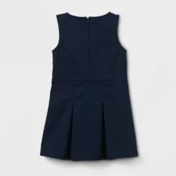 Toddler Girls' Sleeveless Uniform Woven Jumper - Cat & Jack™