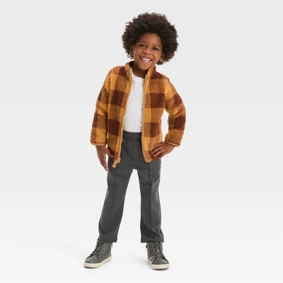 Toddler Boys' Faux Shearling 'Zip-Up' Jacket - Cat & Jack™ 2 Toddler Boys' Faux Shearling 'Zip-Up' Jacket - Cat & Jack™ - Image 2