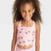 Girls' Fruit Print Midkini Set - Cat & Jack™ Light Pink