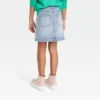 Girls' Button-Front Jeans Skirt - Cat & Jack™