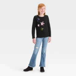 Girls' Long Sleeve Flip Sequin T-Shirt - Cat & Jack™ 5 Girls' Long Sleeve Flip Sequin T-Shirt - Cat & Jack™ -CAT & JACK Shop GUEST 295b517a 217a 4b5f a769 3316286614cd