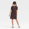 Girls' Short Sleeve Woven Dress - Cat & Jack™
