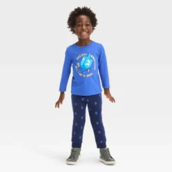 Toddler Boys' 2pc Dreidel Printed Long Sleeve Graphic T-Shirt And Fleece Jogger Pants Set - Cat & Jack™ Blue 7 Toddler Boys' 2pc Dreidel Printed Long Sleeve Graphic T-Shirt And Fleece Jogger Pants Set - Cat & Jack™ Blue -CAT & JACK Shop GUEST 3427af2d 46de 40c8 87e1 c40fb874426f