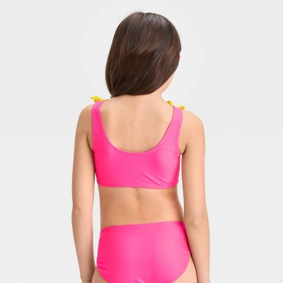 Girls' Colorblock Sun Ray Bikini Set - Cat & Jack™ 2 Girls' Colorblock Sun Ray Bikini Set - Cat & Jack™ - Image 2