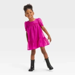 Toddler Girls' Dress - Cat & Jack™ Magenta Pink -CAT & JACK Shop GUEST 3e052f41 9d6b 429c bbc9 290033892186