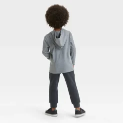 Toddler Boys' Halloween Fleece Long Sleeve Top And Jogger Pants Set - Cat & Jack⢠Gray