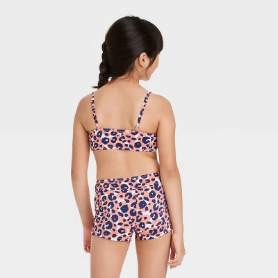 Girls' 2pc Cute Cat Bikini Set - Cat & Jack™ 2 Girls' 2pc Cute Cat Bikini Set - Cat & Jack™ - Image 2