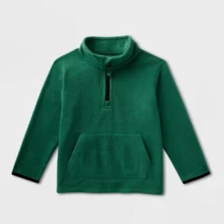 Toddler Boys' Adaptive Fleece Mock Neck Top - Cat & Jack™ Forest Green -CAT & JACK Shop GUEST 4619f5ed 25fb 4fc6 a408 947dfba39b89