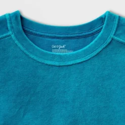 Girls' Adaptive Velour Sweatshirt - Cat & Jack™ Teal Blue -CAT & JACK Shop GUEST 48ebb17e 0b13 4f69 99a5 ae28d0840446