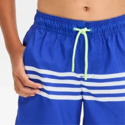 Boys' Striped Swim Shorts - Cat & Jack™