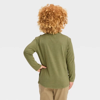 Toddler Boys' 3pk Washed Henley Long Sleeve T-Shirt - Cat & Jack™ 2 Toddler Boys' 3pk Washed Henley Long Sleeve T-Shirt - Cat & Jack™ - Image 2