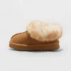 Toddler Callie Faux Fur Cuff Bootie Slippers - Cat & Jack™