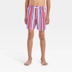 Boys' Multi Striped Swim Shorts - Cat & Jack™ Blue 5 Boys' Multi Striped Swim Shorts - Cat & Jack™ Blue -CAT & JACK Shop GUEST 5921f19f 168a 43bc 97e2 ba3df5de7023