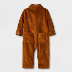 Baby Boys' Corduroy Jumpsuit - Cat & Jack™ Brown