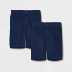 Girls' 2pk Uniform Chino Shorts - Cat & Jack™ Blue 5 Girls' 2pk Uniform Chino Shorts - Cat & Jack™ Blue -CAT & JACK Shop GUEST 5a322122 a808 4080 955c 06286e826e72