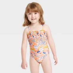 Toddler Girls' Butterfly One Piece Swimsuit - Cat & Jack™ Orange -CAT & JACK Shop GUEST 5e2ff828 124c 429d 837b 051cfff8bc7c