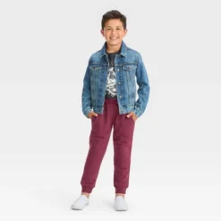 Boys' Fleece Jogger Pants - Cat & Jack™ Burgundy XL -CAT & JACK Shop GUEST 6e482c72 1f80 449c bff8 a614693d9e11 1