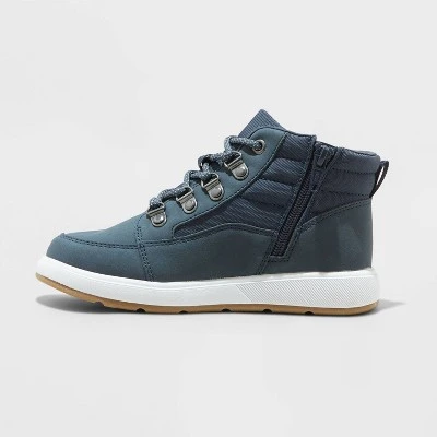 Boys' Damien Boots - Cat & Jack™ Navy Blue 1 Boys' Damien Boots - Cat & Jack™ Navy Blue