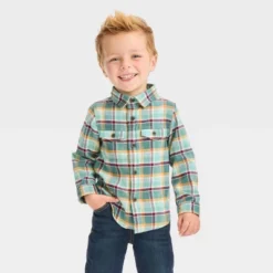 Toddler Boys' Long Sleeve Flannel Shirt - Cat & Jack™ -CAT & JACK Shop GUEST 71e4fe28 cbad 45c2 be62 78b9144abc41