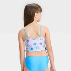 Girls' 'Stay Smiley' Midkini Swimwear Set - Cat & Jack™ -CAT & JACK Shop GUEST 74d1c062 99e3 4b1b a6a6 c1f04ceef647