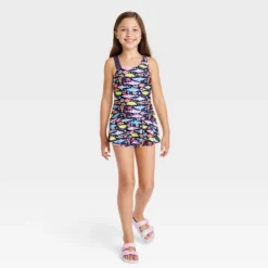 Girls' Sea Life One Piece Swimsuit Dress - Cat & Jack™ Blue -CAT & JACK Shop GUEST 7db14e5c 1c71 4240 aeb1 c7702e7e24cc