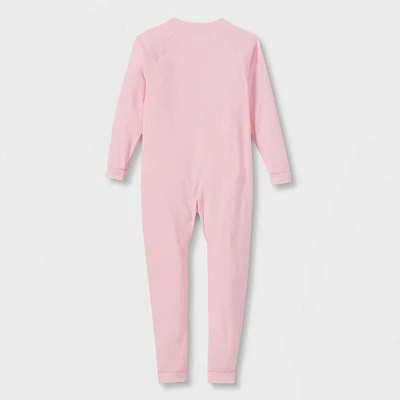 Kids' Adaptive Abdominal Access + Insulin Pocket Fleece Pajama Jumpsuit - Cat & Jack™ 1 Kids' Adaptive Abdominal Access + Insulin Pocket Fleece Pajama Jumpsuit - Cat & Jack™