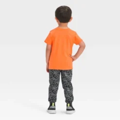 Toddler Boys' Halloween Fleece Jogger Pants Set - Cat & Jack⢠Black