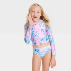 Girls' Tie-Dye Dreamer Swimwear Set - Cat & Jack™ 7 Girls' Tie-Dye Dreamer Swimwear Set - Cat & Jack™ -CAT & JACK Shop GUEST 9be6b901 cb62 4c27 8b0e e31593c9c6d0