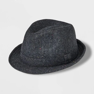 Toddler Boys' Banded Fedora Hat - Cat & Jack™ Gray 3 Toddler Boys' Banded Fedora Hat - Cat & Jack™ Gray - Image 3