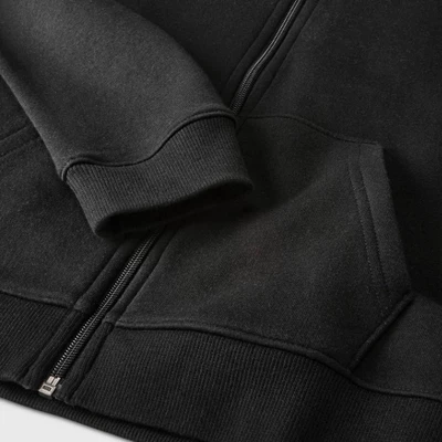 Boys' 2pk Fleece Zip-Up Hoodie - Cat & Jack™ 3 Boys' 2pk Fleece Zip-Up Hoodie - Cat & Jack™ - Image 3