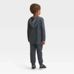 Toddler Boys' Halloween T-Shirt And Pull-On Fleece Jogger Pants Set - Cat & Jack⢠Black