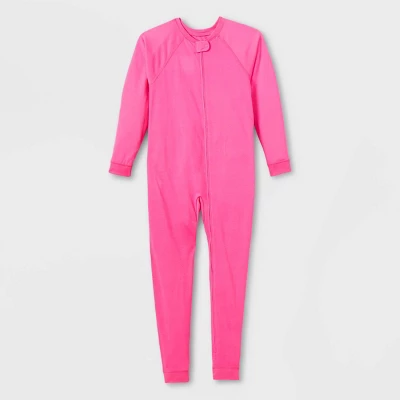 Kids' Adaptive Reversible Pajama Jumpsuit - Cat & Jack™ 1 Kids' Adaptive Reversible Pajama Jumpsuit - Cat & Jack™