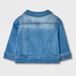 Baby Fall Layering Denim Jacket - Cat & Jack™ Light Wash