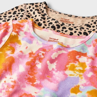 Girls' 2pk Adaptive Short Sleeve Dress - Cat & Jack™ 2 Girls' 2pk Adaptive Short Sleeve Dress - Cat & Jack™ - Image 2