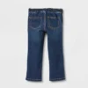 Toddler Girls' Adaptive Jeans - Cat & Jack™ Dark Wash