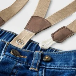 Baby Boys' Holiday Plaid Suspender Top & Bottom Set - Cat & Jack™ Red -CAT & JACK Shop GUEST b5ca5bae 2745 4988 8843 e2a567a16dae