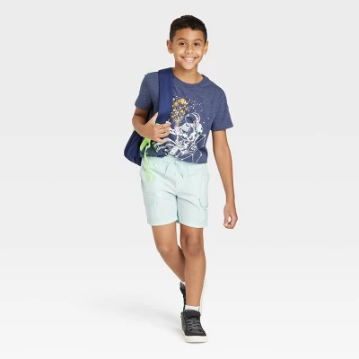 Boys' Quick Dry 'Above The Knee' Relaxed Pull-On Cargo Shorts - Cat & Jack™ 2 Boys' Quick Dry 'Above The Knee' Relaxed Pull-On Cargo Shorts - Cat & Jack™ - Image 2