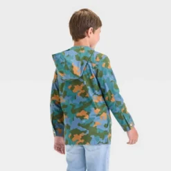 Boys' Camouflage Jacket - Cat & Jack™ Blue
