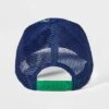 Kids' Dino Printed Baseball Hat - Cat & Jack™ Navy Blue