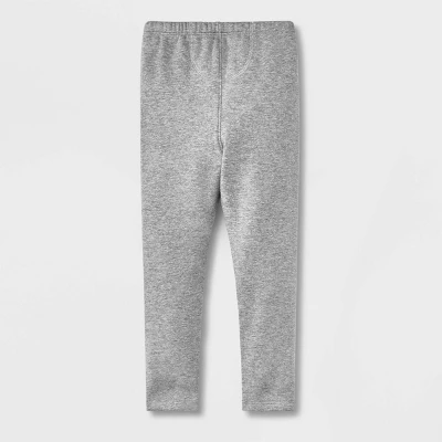 Toddler Girls' Adaptive 2pk Cozy Leggings - Cat & Jack™ 1 Toddler Girls' Adaptive 2pk Cozy Leggings - Cat & Jack™