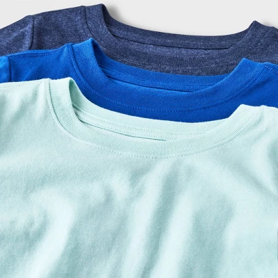 Toddler Boys' 3pk Long Sleeve T-Shirt - Cat & Jack™ 2 Toddler Boys' 3pk Long Sleeve T-Shirt - Cat & Jack™ - Image 2