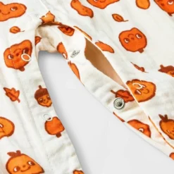 Baby Autumn Gauze Long Sleeve Romper - Cat & Jack™ Cream -CAT & JACK Shop GUEST d0ed093c edf6 4602 83eb b30b7ae3f3f3