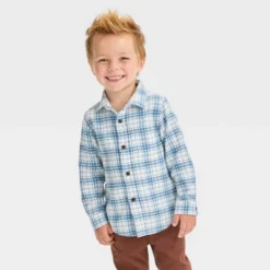 Toddler Boys' Long Sleeve Flannel Shirt - Cat & Jack™ -CAT & JACK Shop GUEST d48d53fb bd43 4cd3 bf78 1f9ea51aabc6